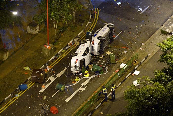 News Photo 3 - Singapore - Otta Nottathil - riot_arrest_indian