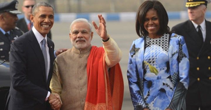 News Photo 1 - America - Samakaalikam - obama_indian_visit_us_media