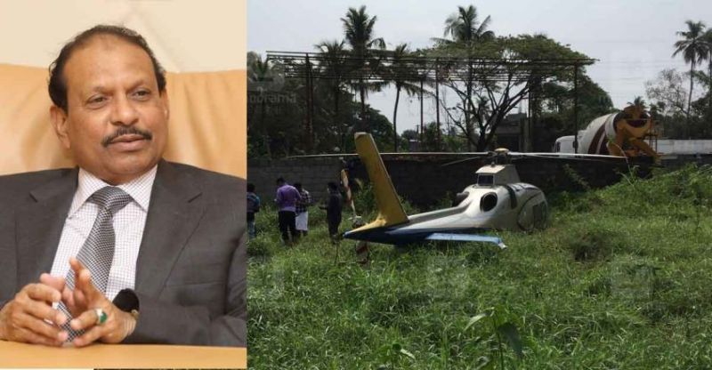 News Photo 1 - India - Otta Nottathil - accident_helicopter_ma_yusufali