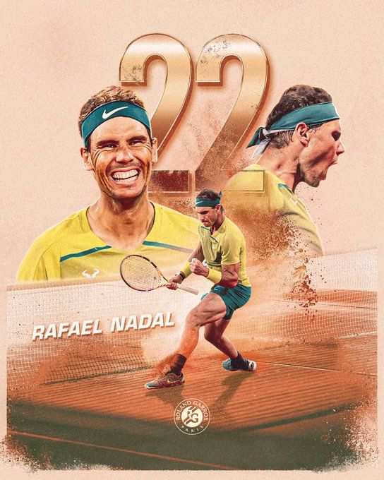 News Photo 1 - Europe - Sports - Nadal_french_open_22_grand_slam