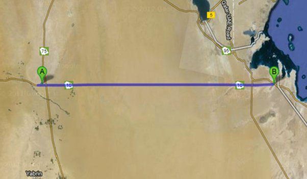 News Photo 1 - Gulf - Otta Nottathil - saudi_arabia_straightline_highway