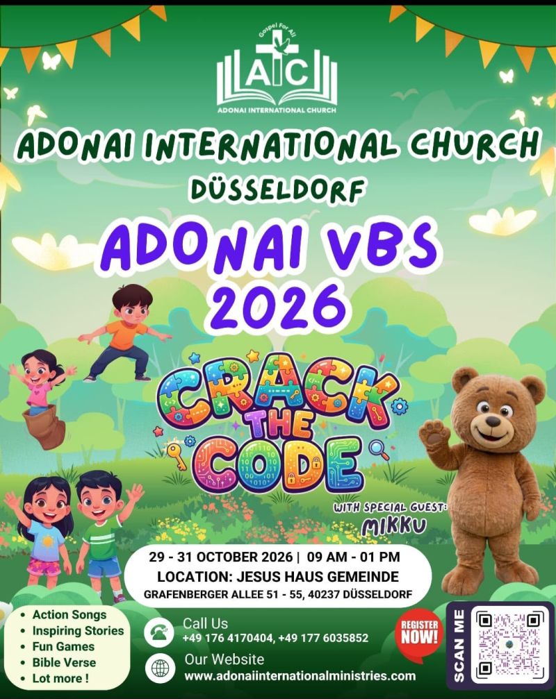 News Photo 1 - Germany - Otta Nottathil - vbs_adonai_international_church_oct_2026